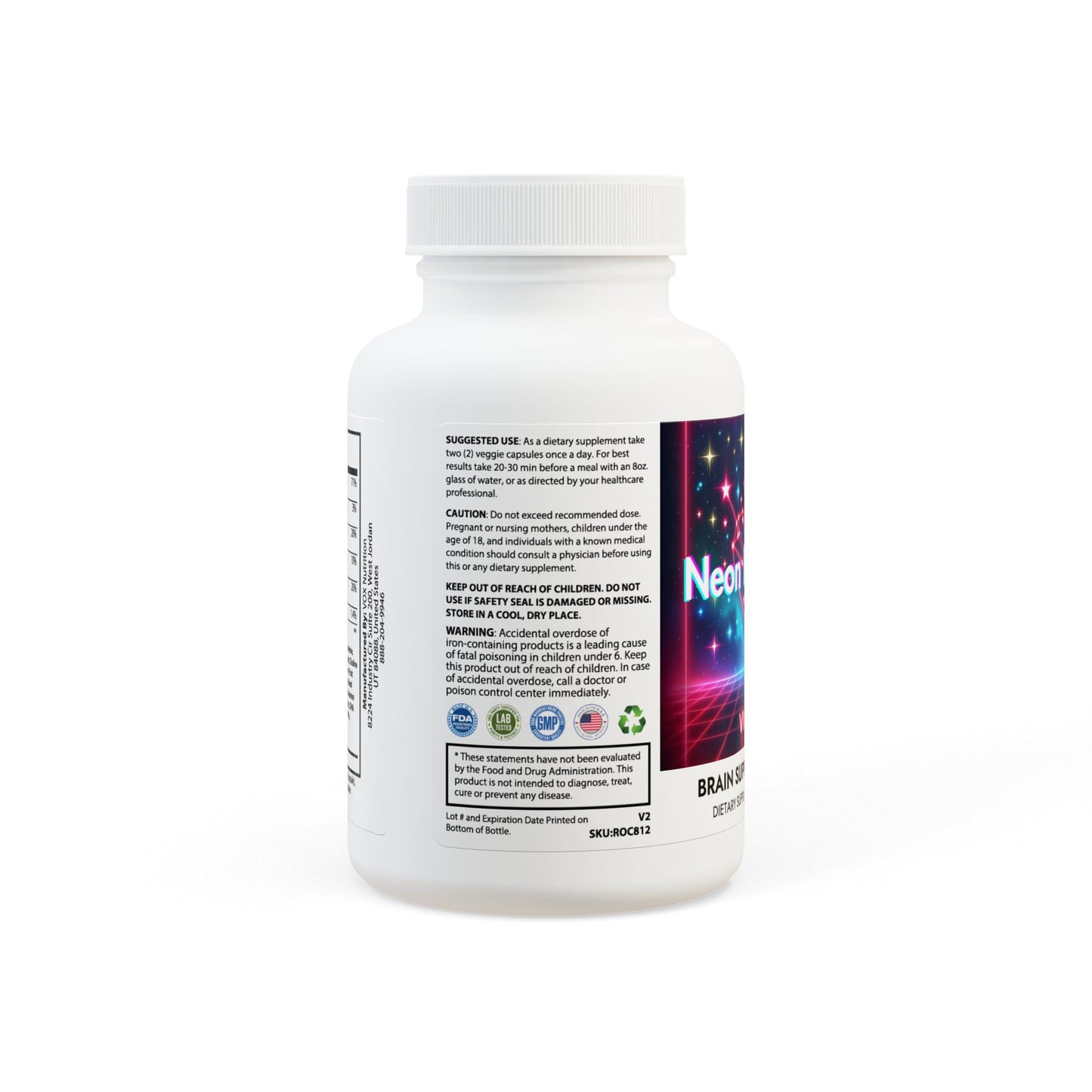 Brain Support Complex Supplement (60 Capsules)